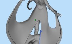 暴风女打印模型