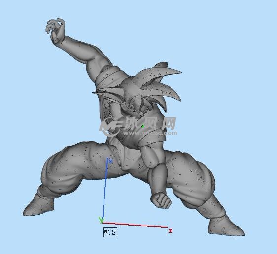 七龙珠悟空模型