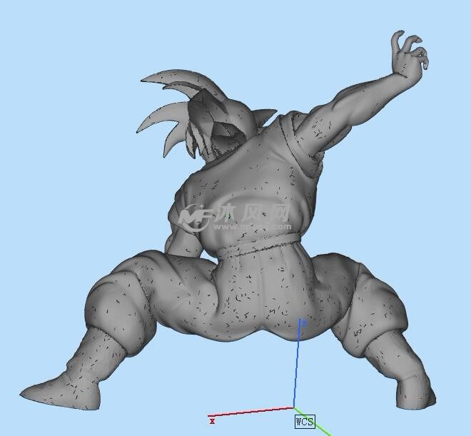3D打印悟空模型