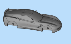 雪弗兰汽车车身图