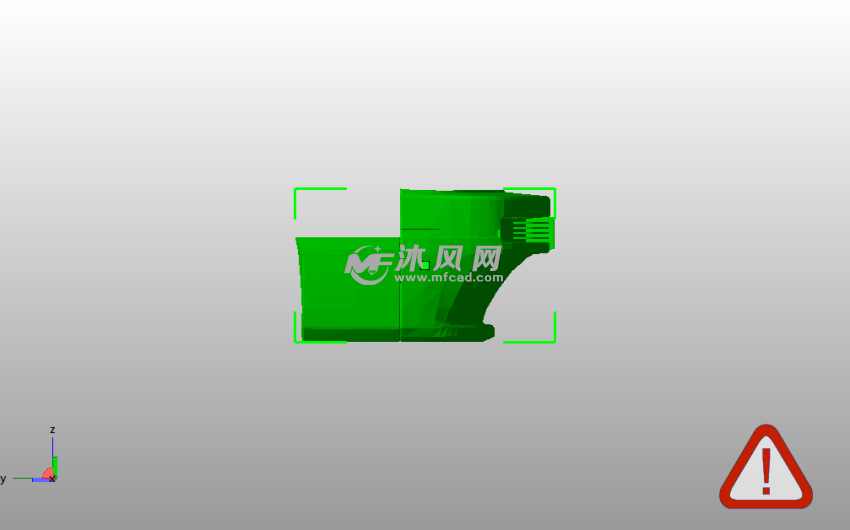 尼桑S13前保险杠侧视图