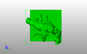 人身牛头俯视图