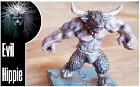 人身牛头实物图