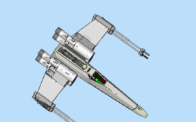 星球大战飞机三维模型