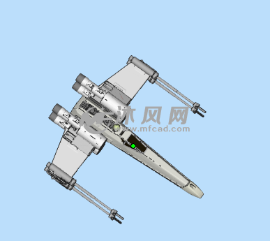 星球大战飞机三维模型
