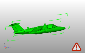  萨博105教练机侧视图