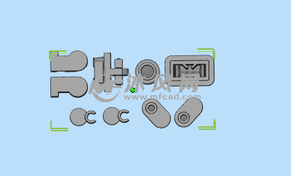 乐高人物主要部件图