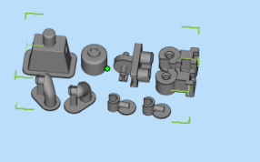 乐高玩具三维设计