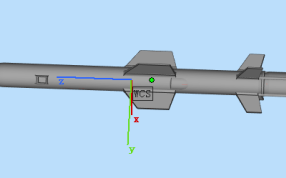 鱼叉导弹直观图