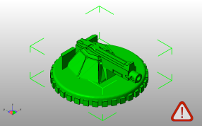 双足飞龙战车炮台