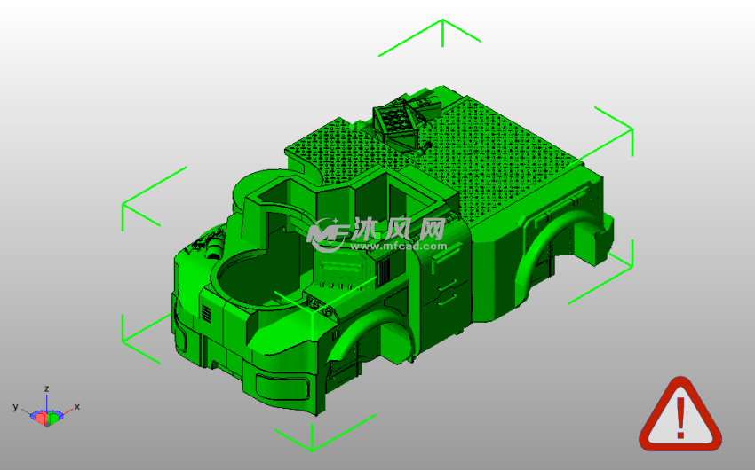 双足飞龙战车车身