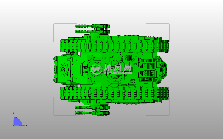  死亡史诗军团战车俯视图