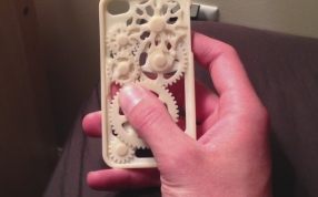 手持手机壳实物