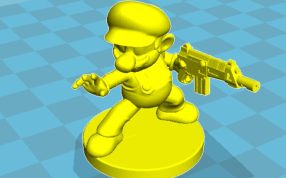 持枪马里奥正面