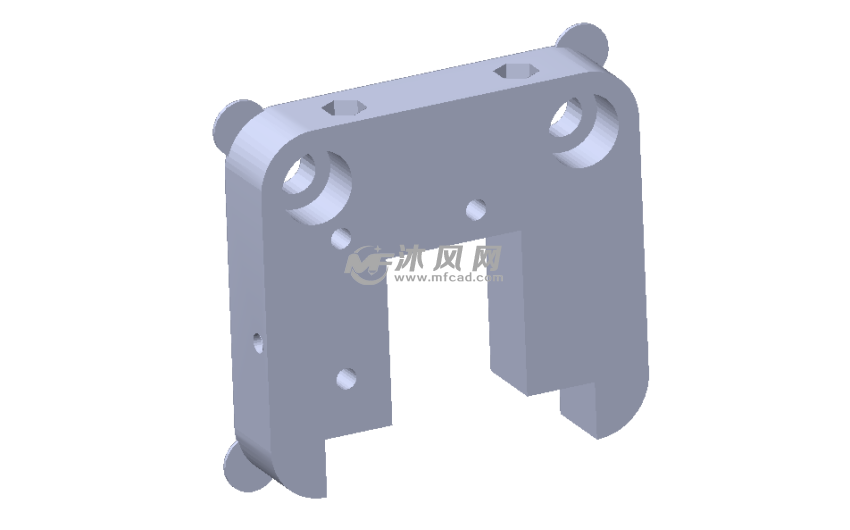 kossel800滑车主体侧面