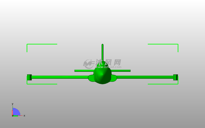 MB326飞机主视图