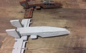 HWK-290战斗机实物图