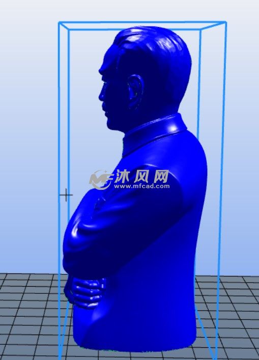 周总理模型侧面