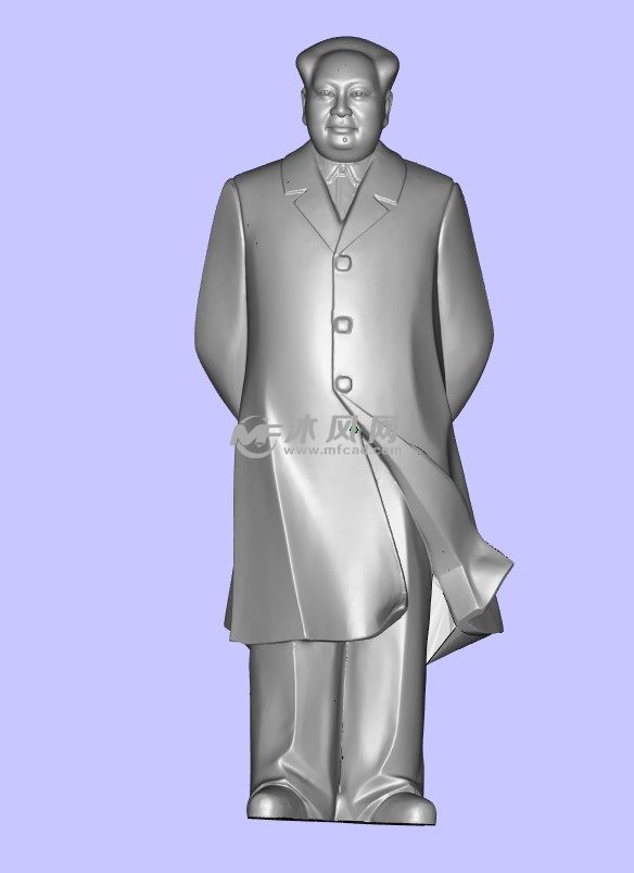 毛主席模型正面