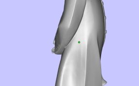 毛主席模型侧面