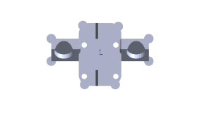 kossel800强磁并联臂台正面
