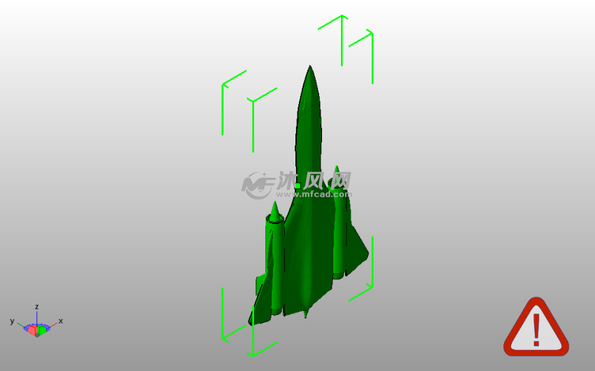 黑鸟战斗机斜视图