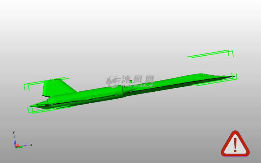 黑鸟战斗机侧视图