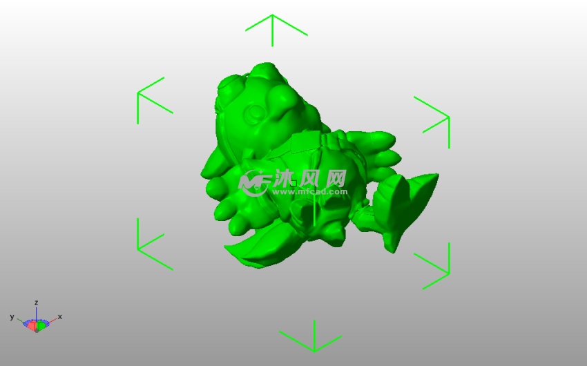 阿尔法小鸟斜视图