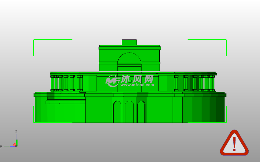 芭蕾舞歌剧院主视图