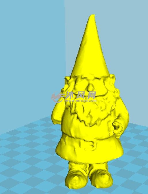 圣诞老人模型正面