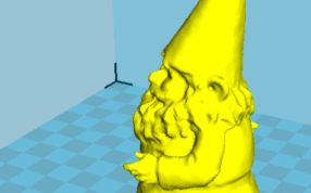 圣诞老人模型侧面