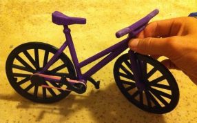 自行车组装实物