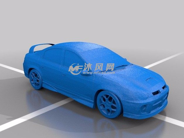道奇SRT4斜视图