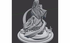 旧日支配者哈斯塔后视图