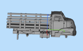 雪弗兰卡车车身图
