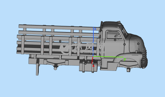 雪弗兰卡车车身图