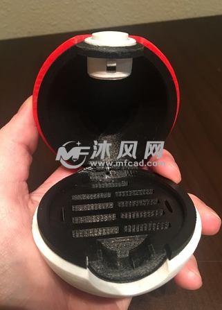 精灵球打开实物图