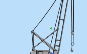 小型起重机3D打印