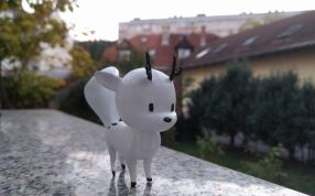 可爱小鹿实物图