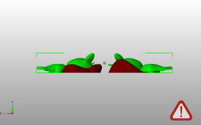 可爱小鹿侧视图