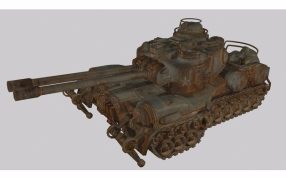 美国军用坦克效果图