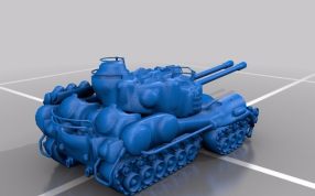 美国军用坦克斜视图