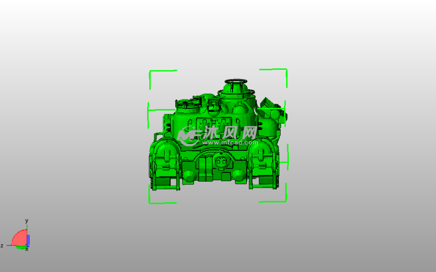 美国军用坦克主视图
