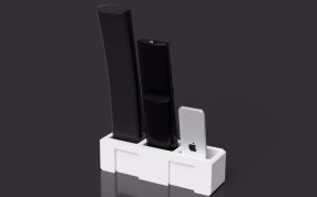 遥控器盒后视图