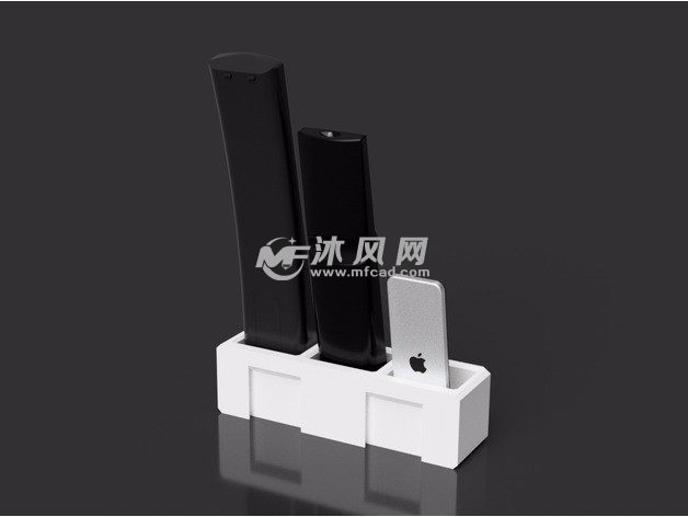 遥控器盒后视图