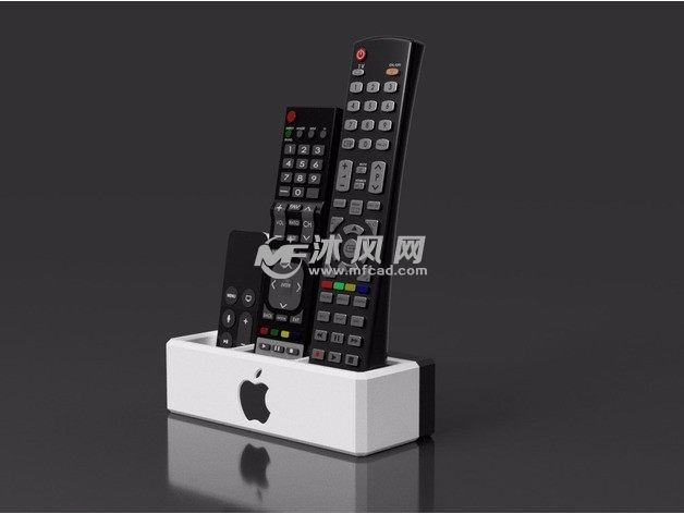 遥控器盒主视图