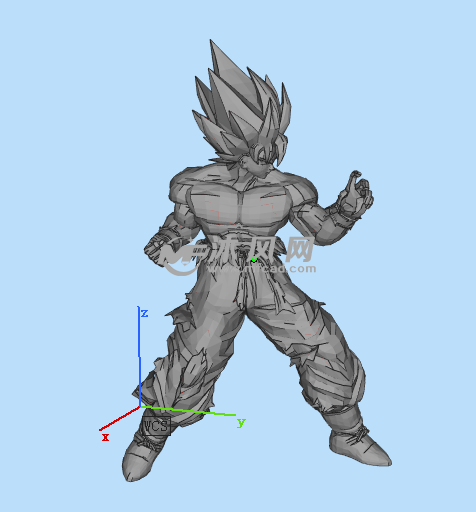 七龙珠三维模型