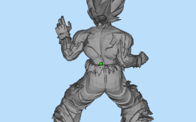 超级赛亚人三维设计