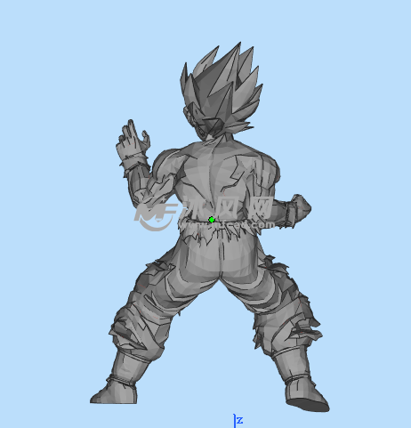 超级赛亚人三维设计