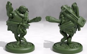 乌龟怪物效果图